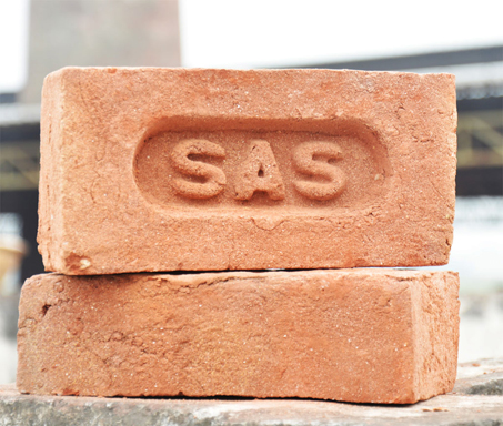Handmade Stamped Brick